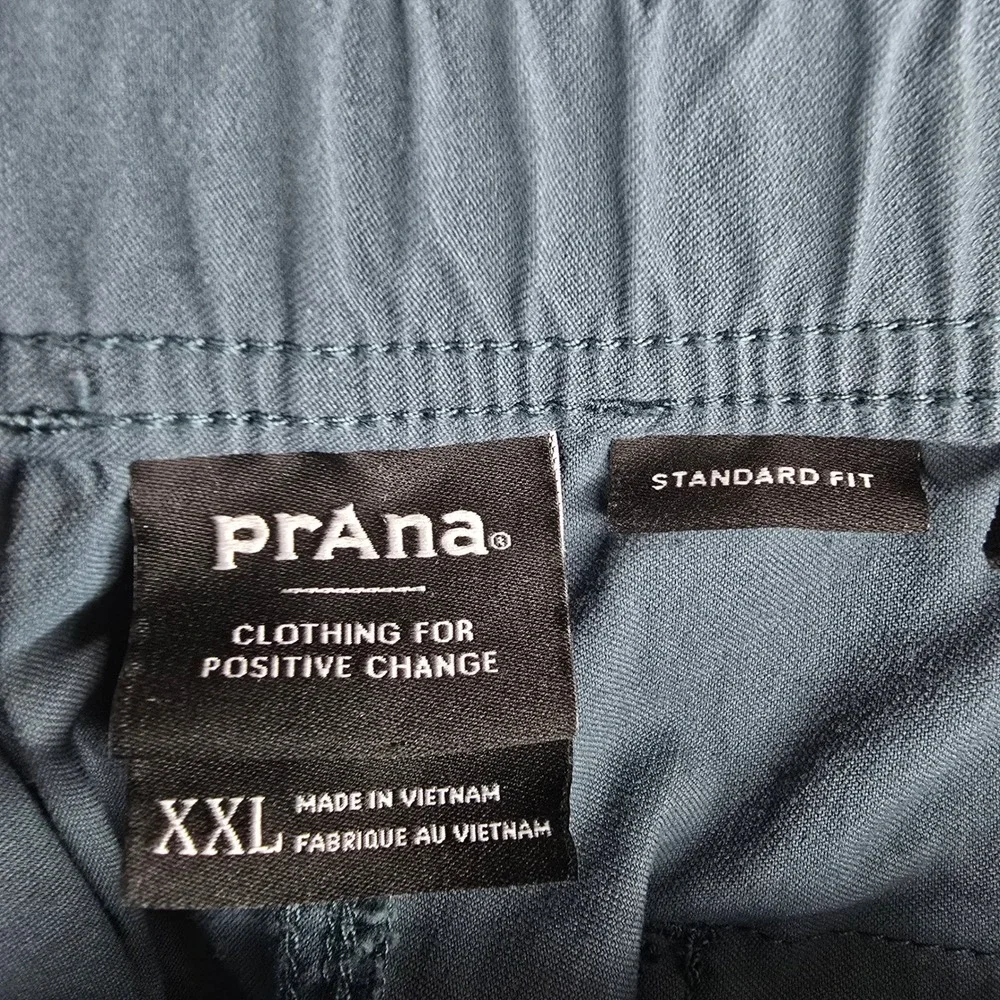 Prana Durado‎ Mens XXL Blue Standard Fit Casual Outdoor Hiking Cargo Pants